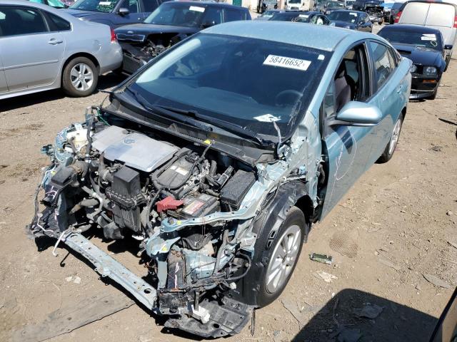 Photo 2 from auction – 2017 TOYOTA PRIUS with VIN JTDKBRFU6H3030731