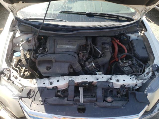 Photo 7 from auction – 2012 HONDA CIVIC HYBR with VIN JHMFB4F27CS010083