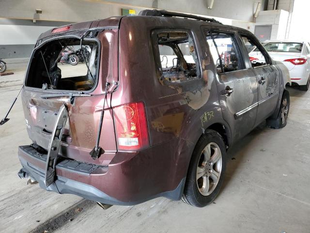 Photo 4 from auction – 2013 HONDA PILOT EXL with VIN 5FNYF3H58DB005361