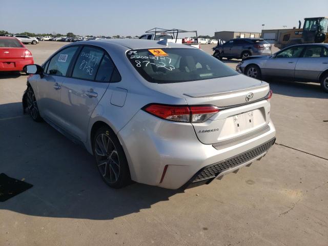 Photo 3 from auction – 2021 TOYOTA COROLLA SE with VIN 5YFS4MCE5MP068172