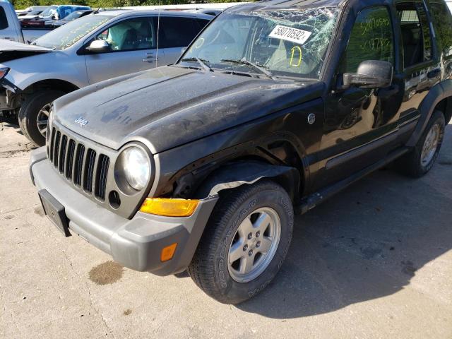 Photo 9 from auction – 2005 JEEP LIBERTY SP with VIN 1J4GL48K45W592245