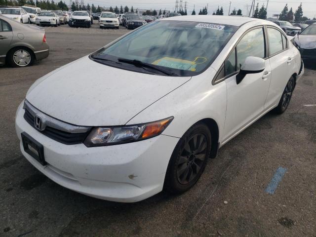 Photo 2 from auction – 2012 HONDA CIVIC LX with VIN 2HGFB2F51CH571565