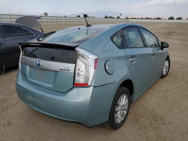 Photo 4 from auction – 2012 TOYOTA PRIUS PLUG with VIN JTDKN3DP6C3010716