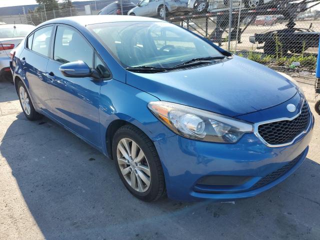 KIA FORTE LX 2014 with VIN KNAFX4A6XE5168087 - Photo from auction