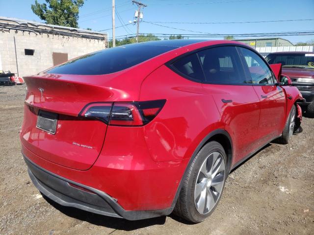 Photo 4 from auction – 2021 TESLA MODEL Y with VIN 5YJYGAEEXMF223193