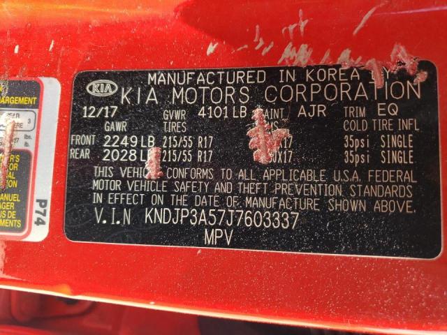 Photo 10 from auction – 2018 KIA SOUL + with VIN KNDJP3A57J7603337