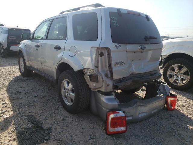 Photo 3 from auction – 2008 FORD ESCAPE XLT with VIN 1FMCU03198KD76729