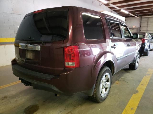 Photo 4 from auction – 2014 HONDA PILOT LX with VIN 5FNYF3H29EB022855