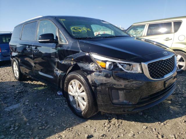 KIA SEDONA LX 2017 with VIN KNDMB5C13H6324162 - Photo from auction