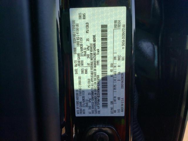Photo 10 from auction – 2021 FORD F150 SUPER with VIN 1FTFW1EDXMFC03250