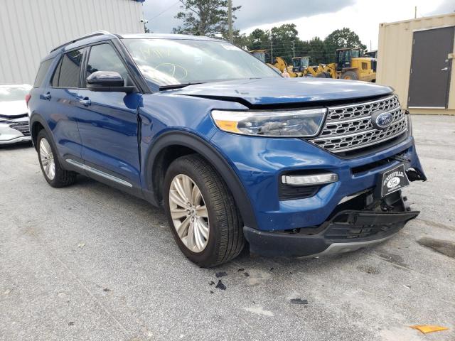 FORD EXPLORER L 2020 with VIN 1FMSK7FH5LGA58055 - Photo from auction