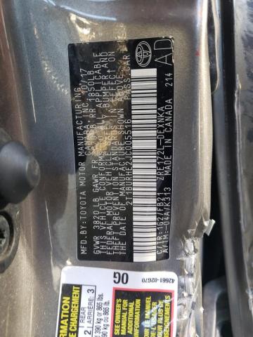 Photo 10 from auction – 2018 TOYOTA COROLLA L with VIN 2T1BURHE2JC005516
