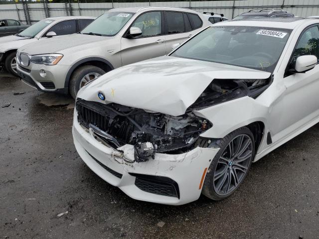 Photo 9 from auction – 2019 BMW 540 I with VIN WBAJE5C53KWW37679
