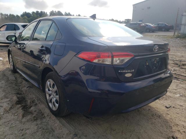 Photo 3 from auction – 2021 TOYOTA COROLLA LE with VIN JTDEPMAE3MJ176950