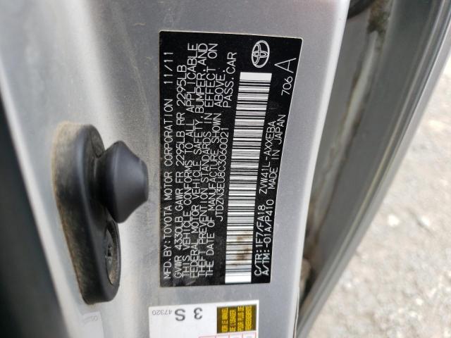 Photo 10 from auction – 2012 TOYOTA PRIUS V with VIN JTDZN3EU8C3060021