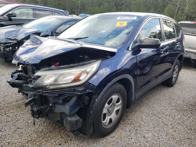 Photo 2 from auction – 2015 HONDA CR-V LX with VIN 3CZRM3H37FG711978