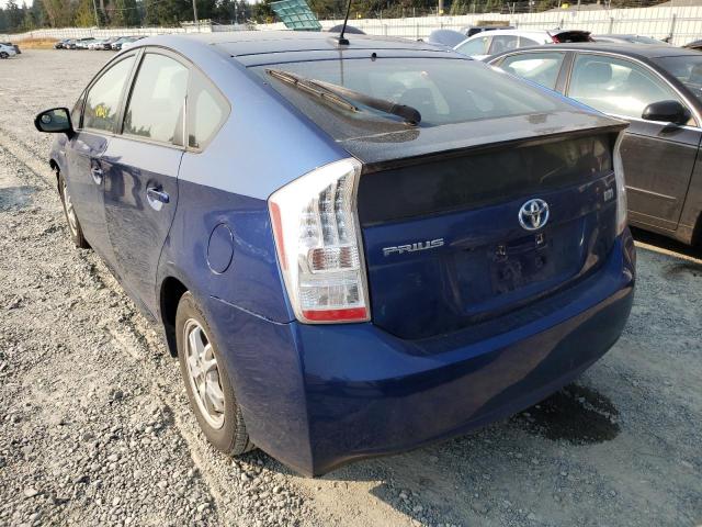 Photo 3 from auction – 2011 TOYOTA PRIUS with VIN JTDKN3DU0B0250866
