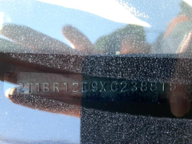 Photo 10 from auction – 1999 TOYOTA COROLLA VE with VIN 2T1BR12E9XC238815