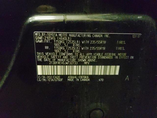 Photo 10 from auction – 2018 TOYOTA RAV4 LIMIT with VIN 2T3DFREV0JW732733