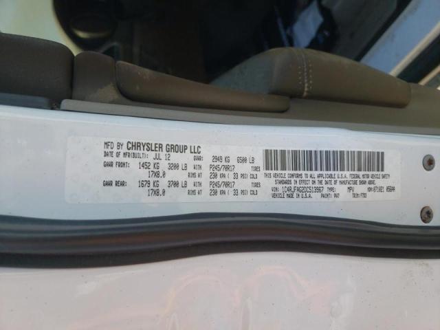 Photo 10 from auction – 2013 JEEP GRAND CHER with VIN 1C4RJFAG2DC513967