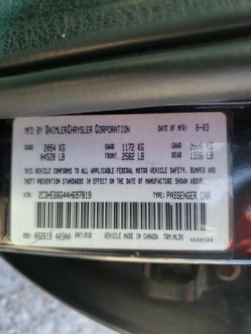 Photo 10 from auction – 2004 CHRYSLER 300M with VIN 2C3HE66G44H697819