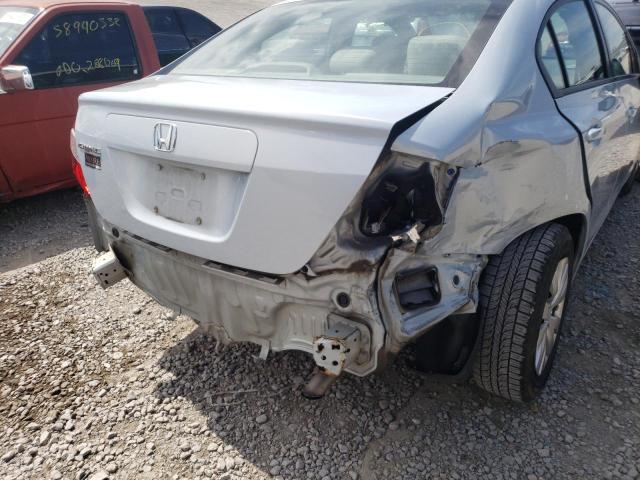 Photo 9 from auction – 2012 HONDA CIVIC LX with VIN 2HGFB2F50CH517173