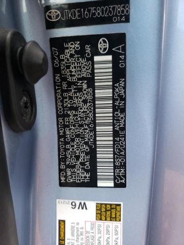 Photo 10 from auction – 2008 TOYOTA SCION TC with VIN JTKDE167580237858