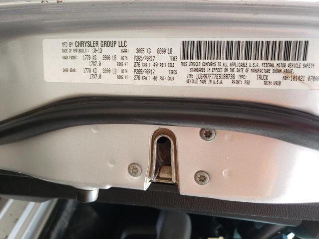 Photo 10 from auction – 2015 DODGE RAM 1500 with VIN 1C6RR7FT7ES188736