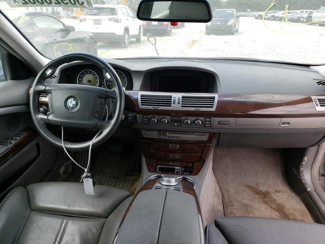 Photo 9 from auction – 2006 BMW 750 LI with VIN WBAHN83596DT32771