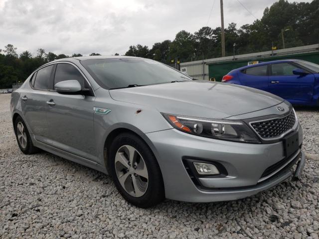 KIA OPTIMA HYB 2014 with VIN KNAGM4AD4E5072077 - Photo from auction