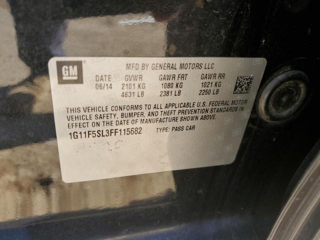 Photo 10 from auction – 2015 CHEVROLET MALIBU LTZ with VIN 1G11F5SL3FF115682