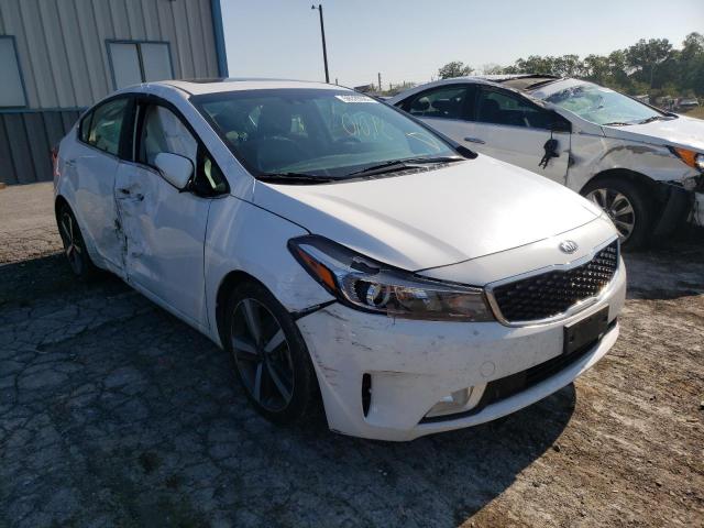 KIA FORTE EX 2018 with VIN 3KPFN4A84JE166876 - Photo from auction