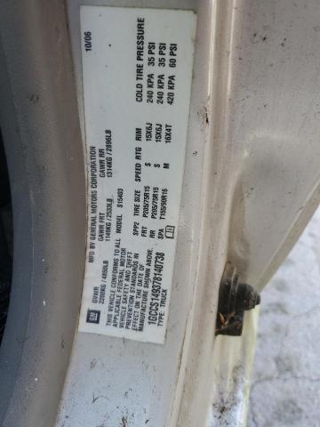 Photo 10 from auction – 2007 CHEVROLET COLORADO with VIN 1GCCS149378140738