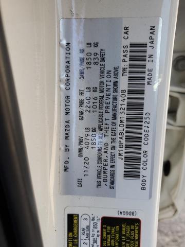 Photo 10 from auction – 2021 MAZDA 3 SELECT with VIN JM1BPABL0M1321408