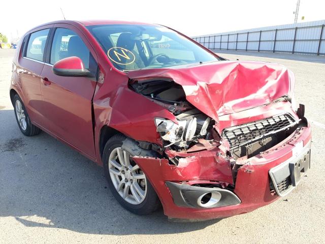 CHEVROLET SONIC LT 2014 with VIN 1G1JC6SG2E4147678 - Photo from auction