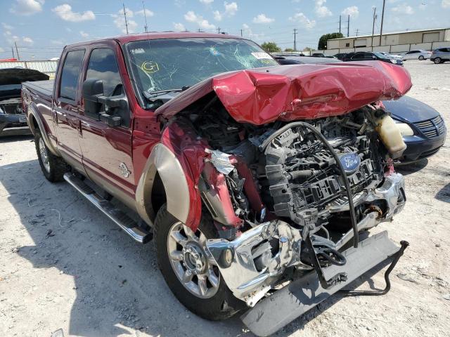 FORD F250 SUPER 2014 with VIN 1FT7W2BT8EEA20720 - Photo from auction