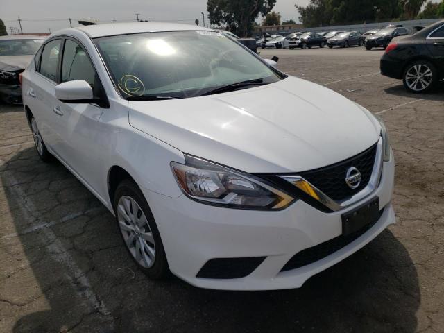 NISSAN SENTRA S 2018 with VIN 3N1AB7AP1JY244057 - Photo from auction