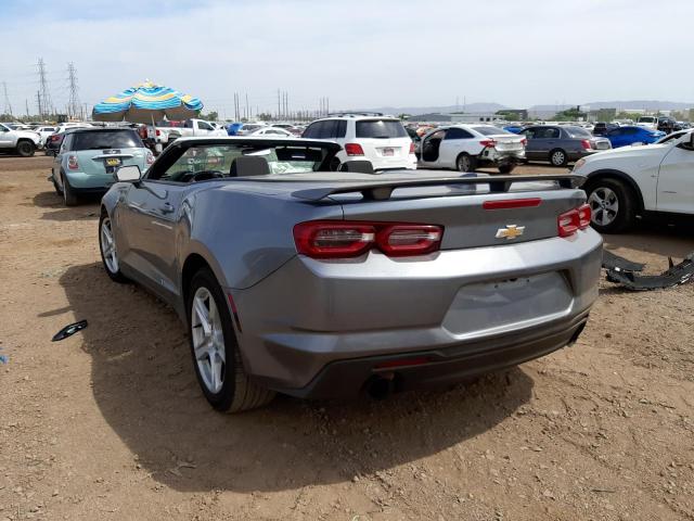 Photo 3 from auction – 2019 CHEVROLET CAMARO LS with VIN 1G1FB3DX1K0134671