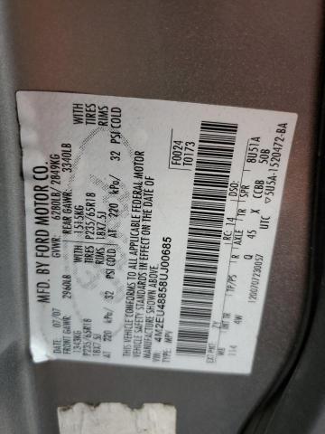 Photo 10 from auction – 2008 MERCURY MOUNTAINEE with VIN 4M2EU48858UJ00685