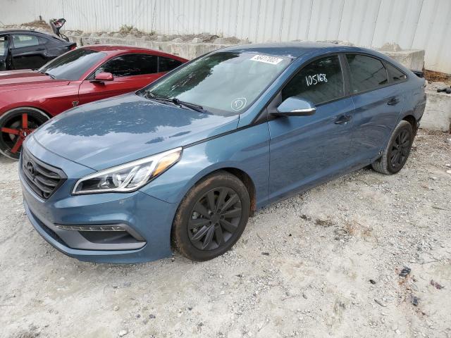 Photo 2 from auction – 2015 HYUNDAI SONATA SPO with VIN 5NPE34AF0FH192801