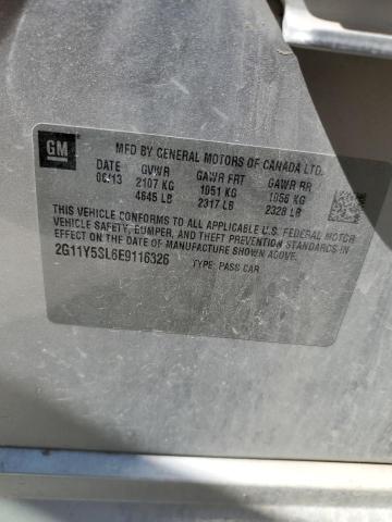 Photo 10 from auction – 2014 CHEVROLET IMPALA LS with VIN 2G11Y5SL6E9116326