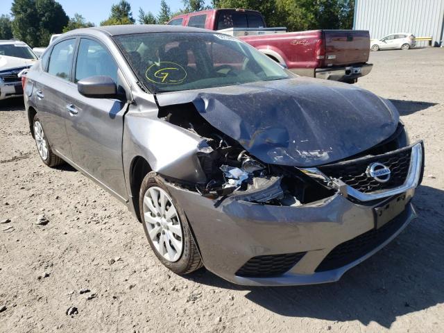 NISSAN SENTRA S 2017 with VIN 3N1AB7AP1HY401385 - Photo from auction