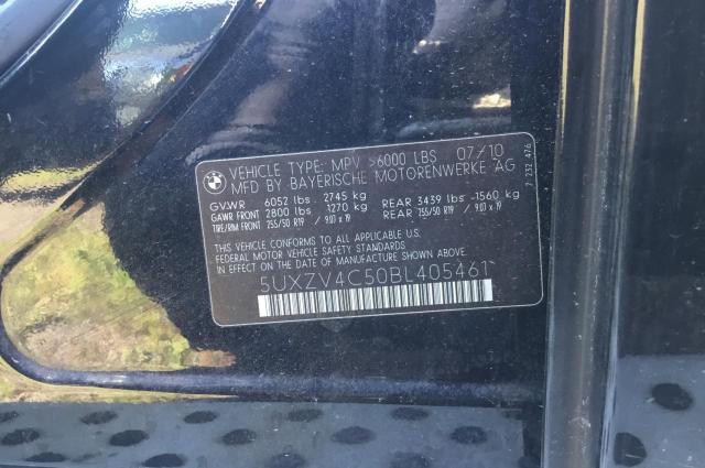 Photo 10 from auction – 2011 BMW X5 XDRIVE3 with VIN 5UXZV4C50BL405461