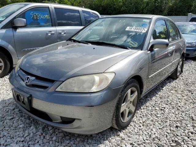 Photo 2 from auction – 2005 HONDA CIVIC EX with VIN JHMES26745S000089