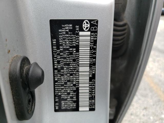 Photo 10 from auction – 2016 TOYOTA COROLLA L with VIN 5YFBURHE3GP555266