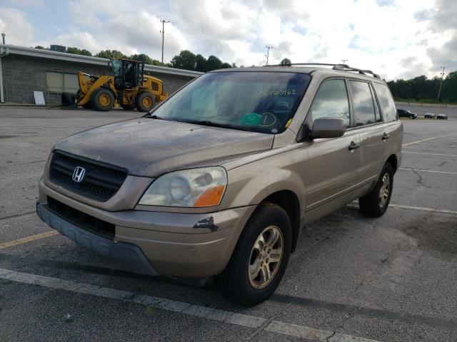 Photo 2 from auction – 2004 HONDA PILOT EXL with VIN 2HKYF18594H503025