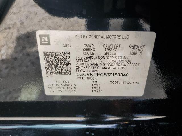 Photo 10 from auction – 2018 CHEVROLET SILVERADO with VIN 1GCVKREC8JZ150040