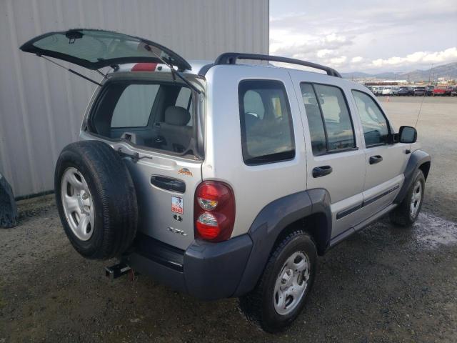 Photo 4 from auction – 2007 JEEP LIBERTY SP with VIN 1J4GL48K57W686475