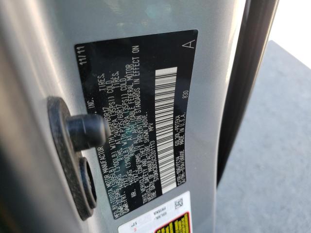 Photo 10 from auction – 2012 TOYOTA SIENNA LE with VIN 5TDKK3DC5CS201113