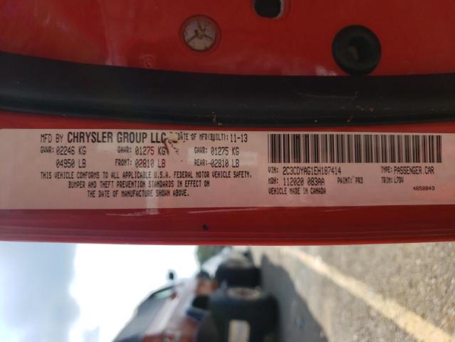 Photo 10 from auction – 2014 DODGE CHALLENGER with VIN 2C3CDYAG1EH187414